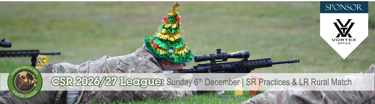 Picture of Civilian Service Rifle (CSR) Winter League - Dec 2026